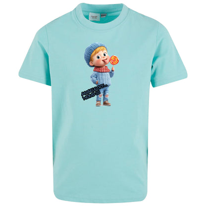 Kids T-Shirt -  Junge Angeleckt Meins !!