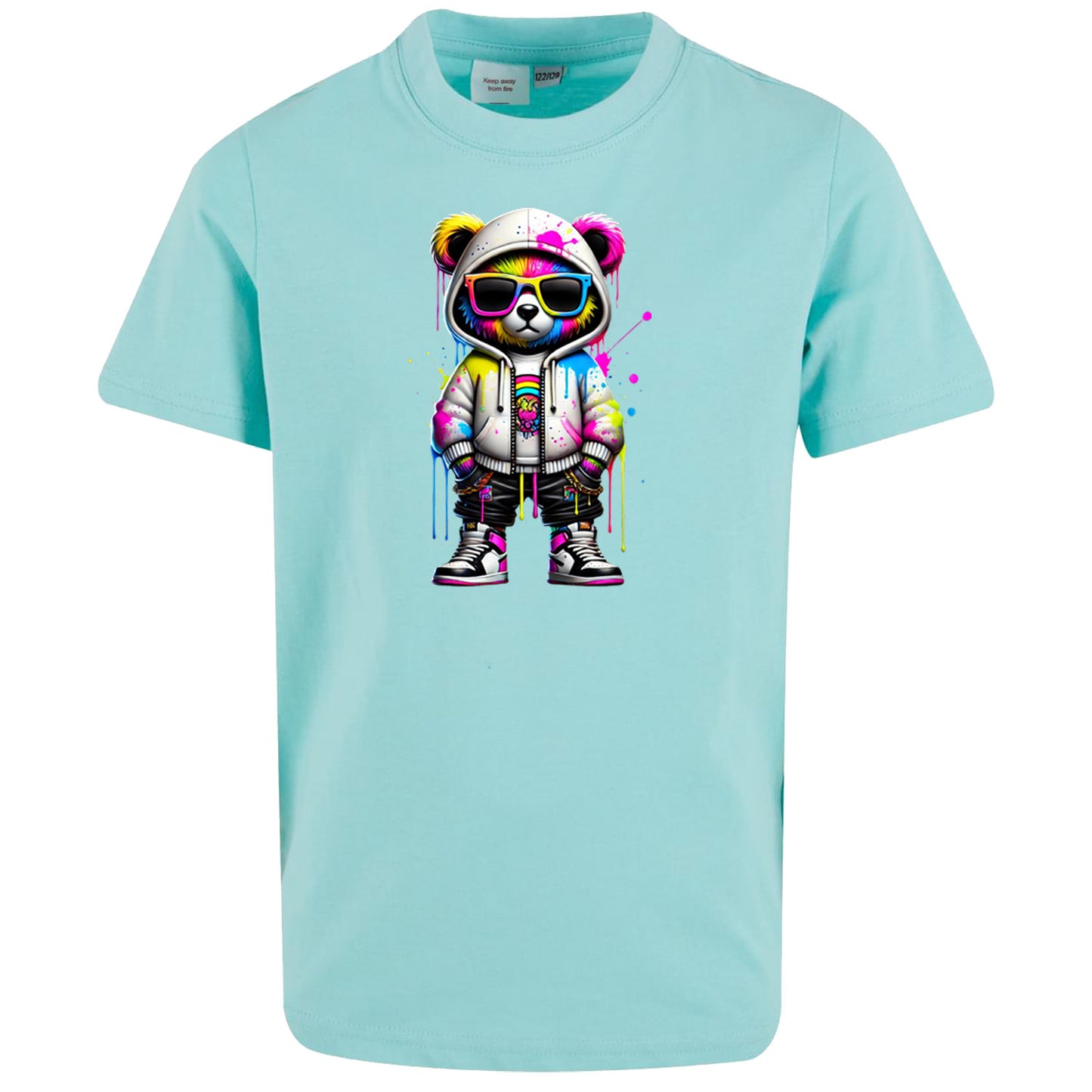 Kids T-Shirt -  Bear Sunglas