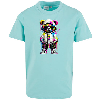 Kids T-Shirt -  Bear Sunglas