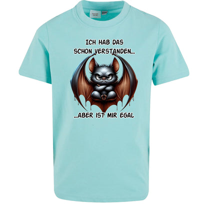 Kids T-Shirt -  Ich hab das schon verstanden... Fledermaus