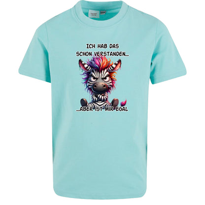 Kids T-Shirt -  Ich hab das schon verstanden... Zebra