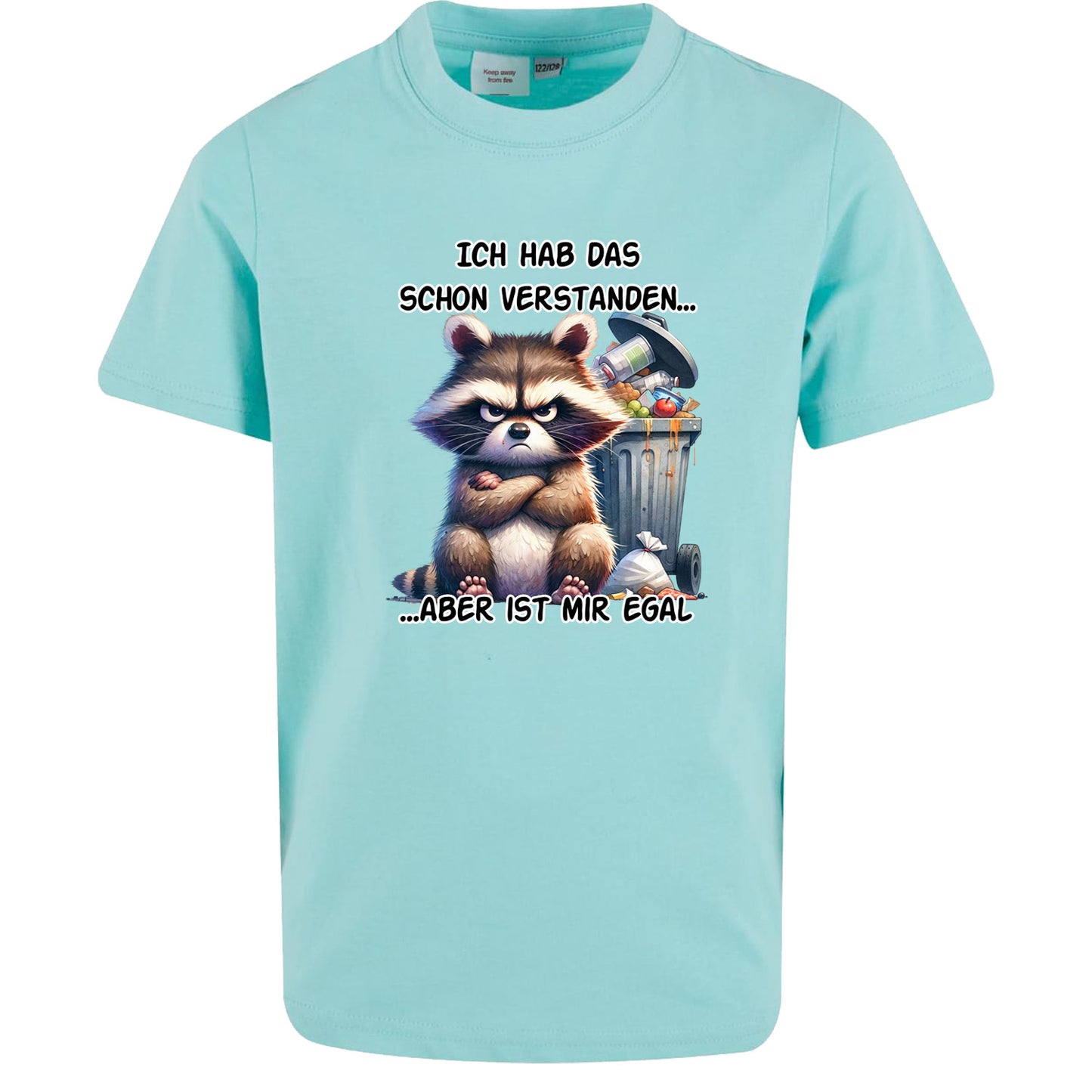 Kids T-Shirt -  Ich hab das schon verstanden... Waschbär