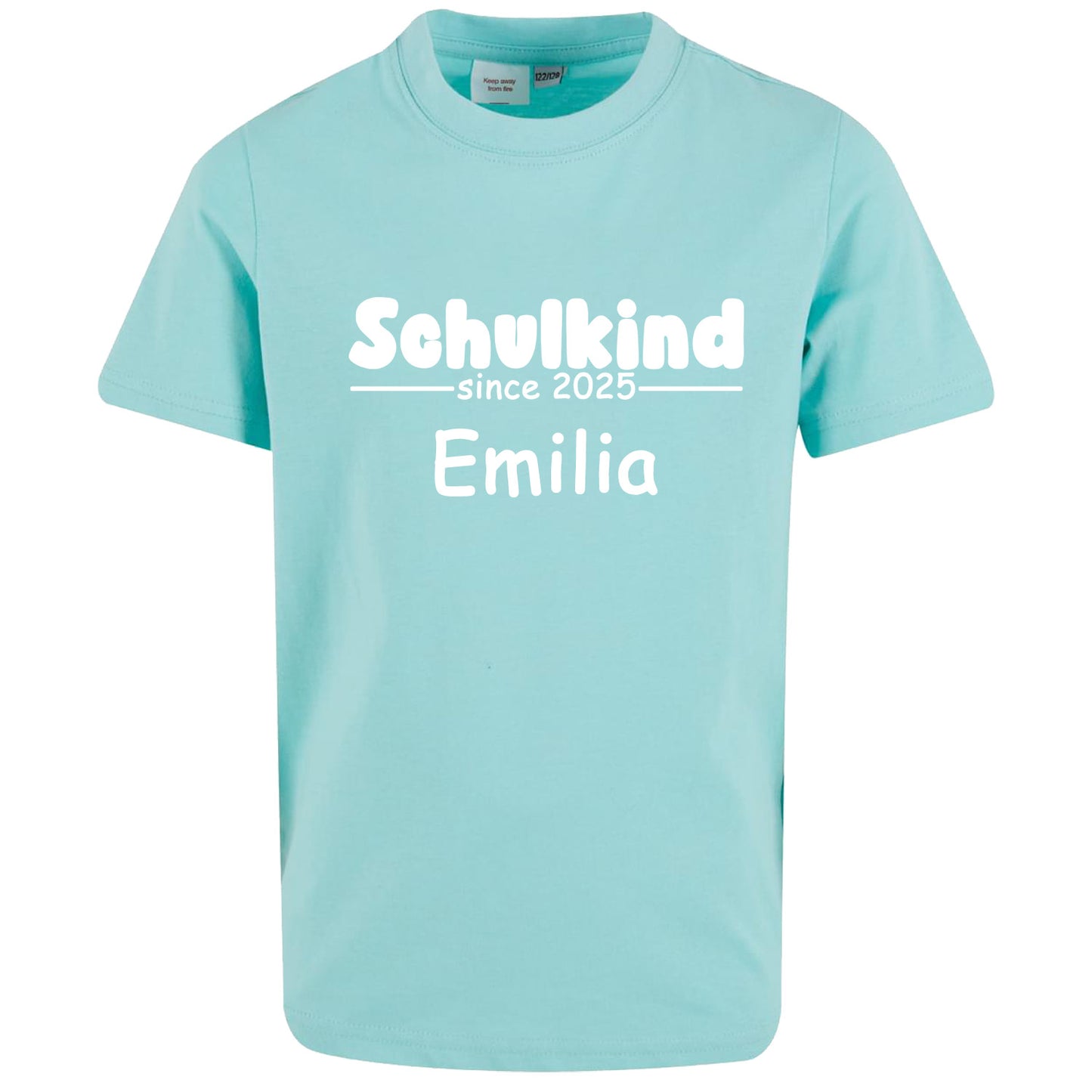 Kids T-Shirt -  Schulkind 2025 mit Namen