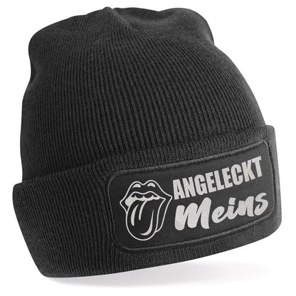 Beanie Mütze - Angeleckt Meins
