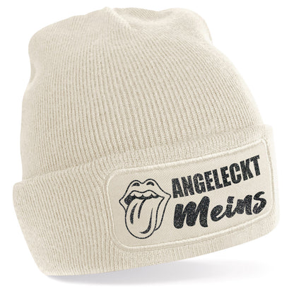 Beanie Mütze - Angeleckt Meins