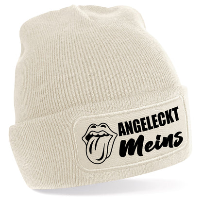 Beanie Mütze - Angeleckt Meins