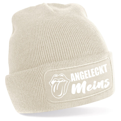 Beanie Mütze - Angeleckt Meins