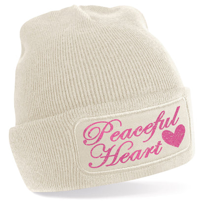 Beanie Mütze - Peaceful Heart