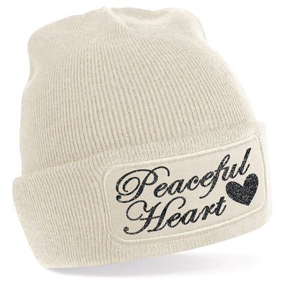 Beanie Mütze - Peaceful Heart