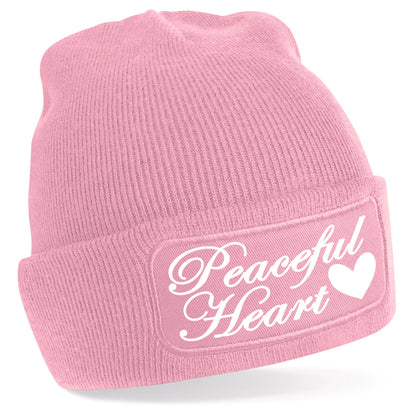 Beanie Mütze - Peaceful Heart