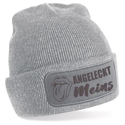 Beanie Mütze - Angeleckt Meins