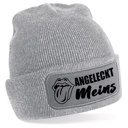 Beanie Mütze - Angeleckt Meins