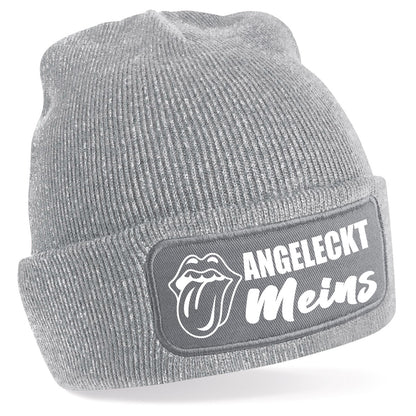 Beanie Mütze - Angeleckt Meins