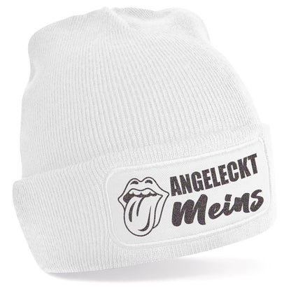 Beanie Mütze - Angeleckt Meins