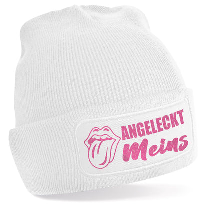 Beanie Mütze - Angeleckt Meins