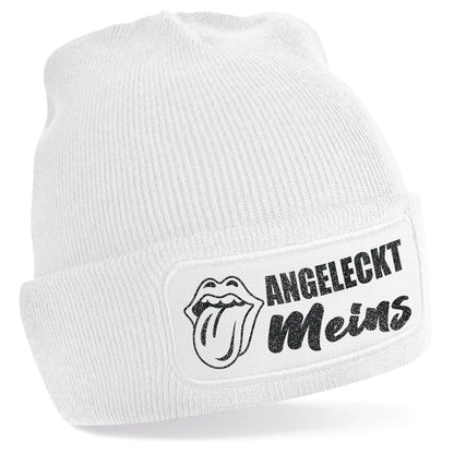 Beanie Mütze - Angeleckt Meins