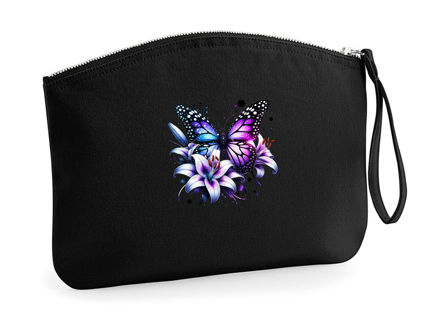 Kosmetiktasche - Purple Butterfly