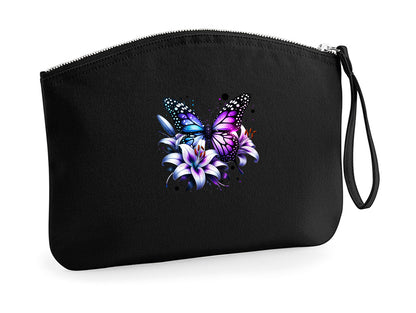 Kosmetiktasche - Purple Butterfly