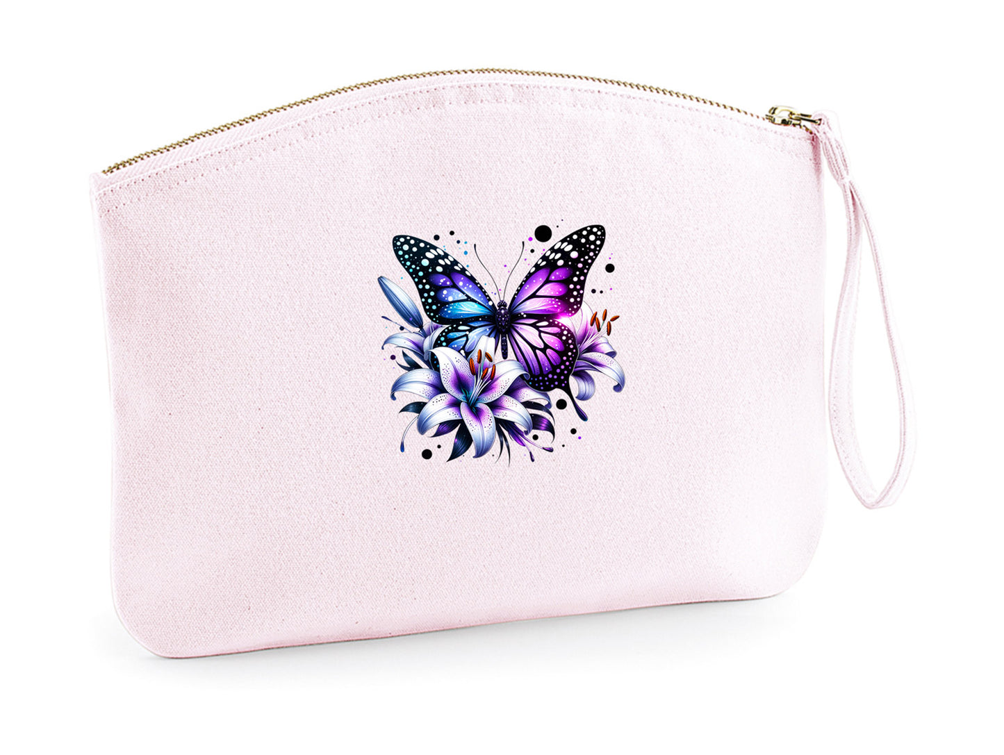 Kosmetiktasche - Purple Butterfly
