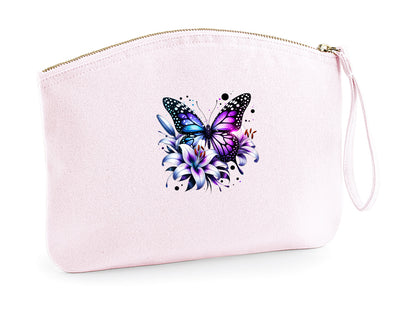 Kosmetiktasche - Purple Butterfly