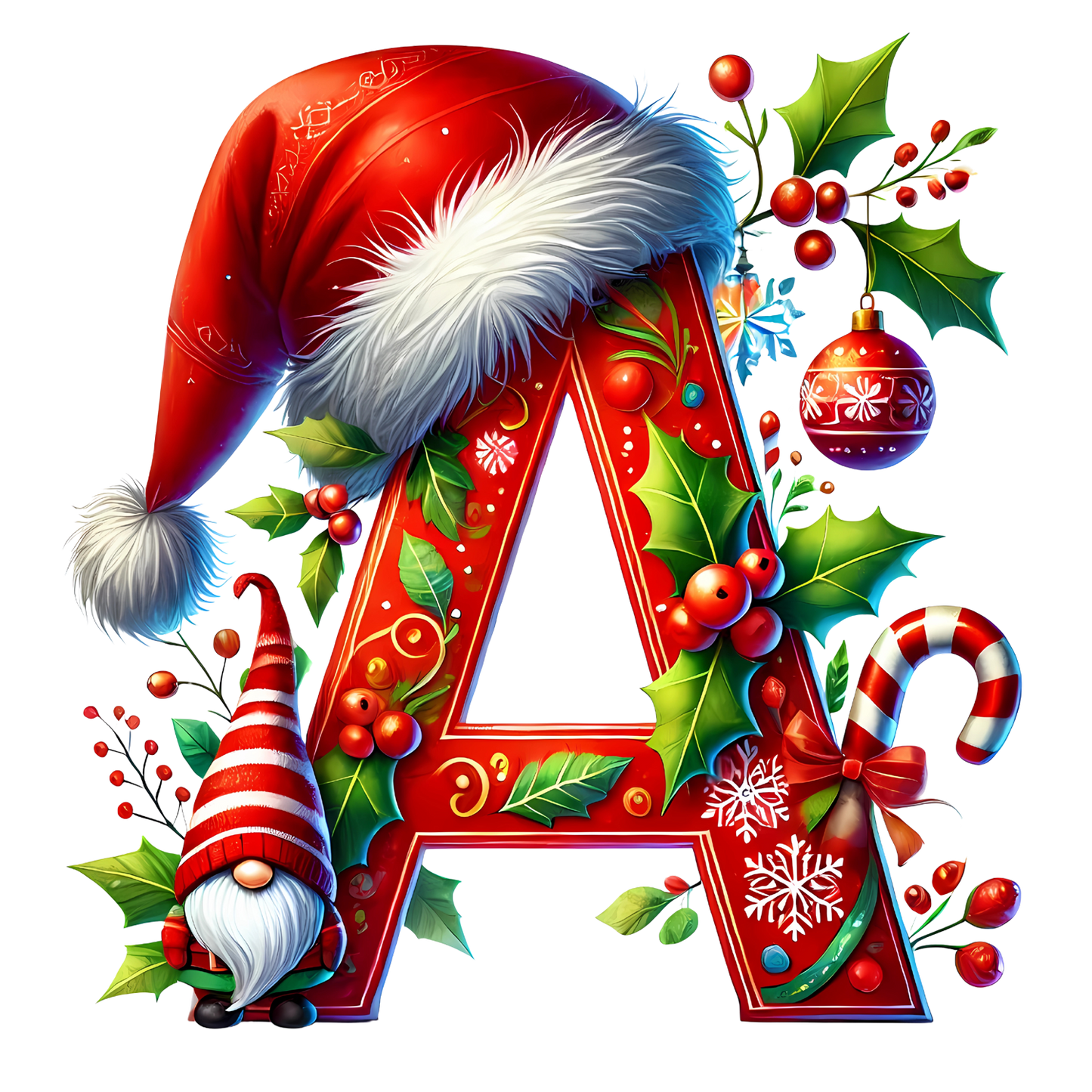 Tasse - Weihnachtstasse Buchstaben A - Z