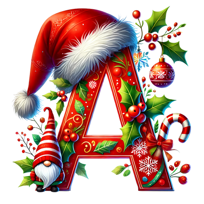 Tasse - Weihnachtstasse Buchstaben A - Z