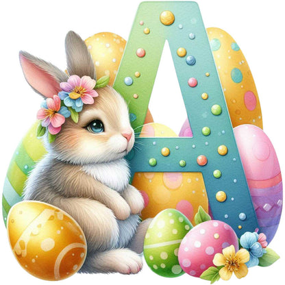 Tasse - Ostern Easter Buchstaben A - Z