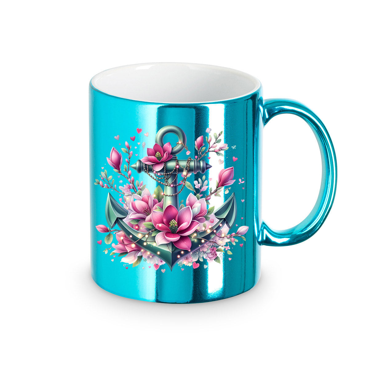 Tasse Chrome Türkis - Anker Grün