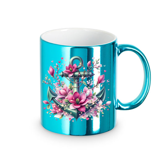 Tasse Chrome Türkis - Anker Grün
