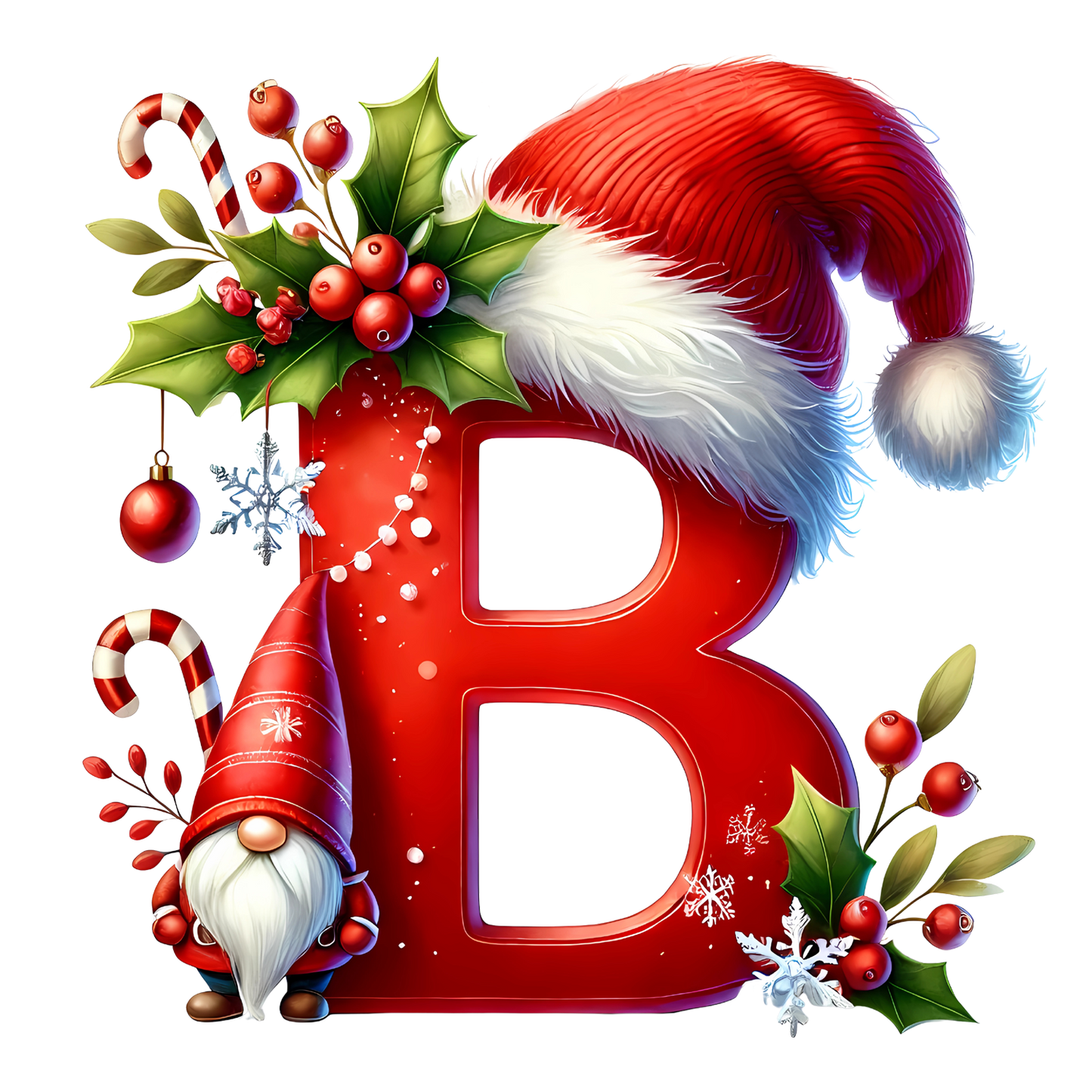 Tasse - Weihnachtstasse Buchstaben A - Z