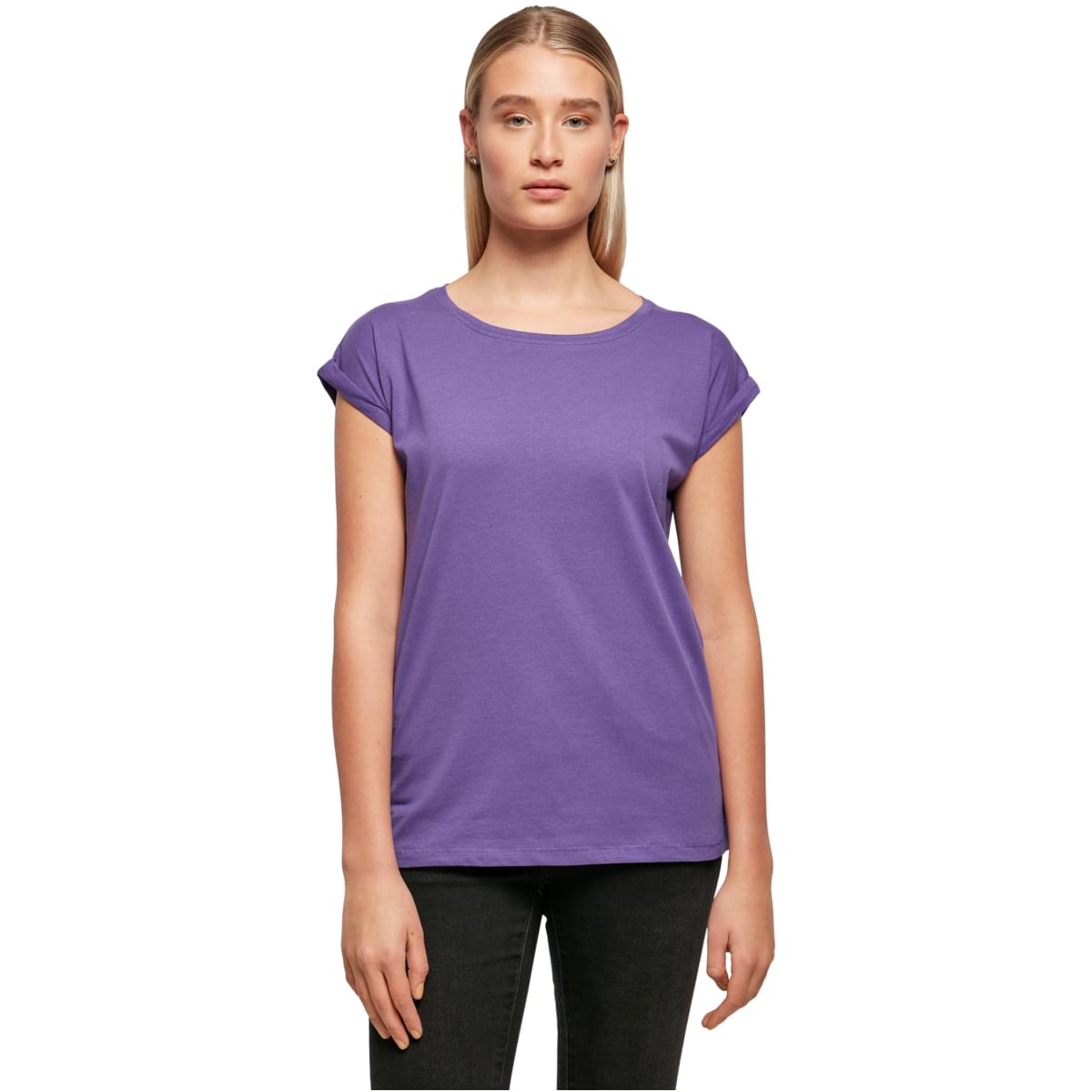 Ladies Extended Shoulder T-Shirt - Wunschmotiv