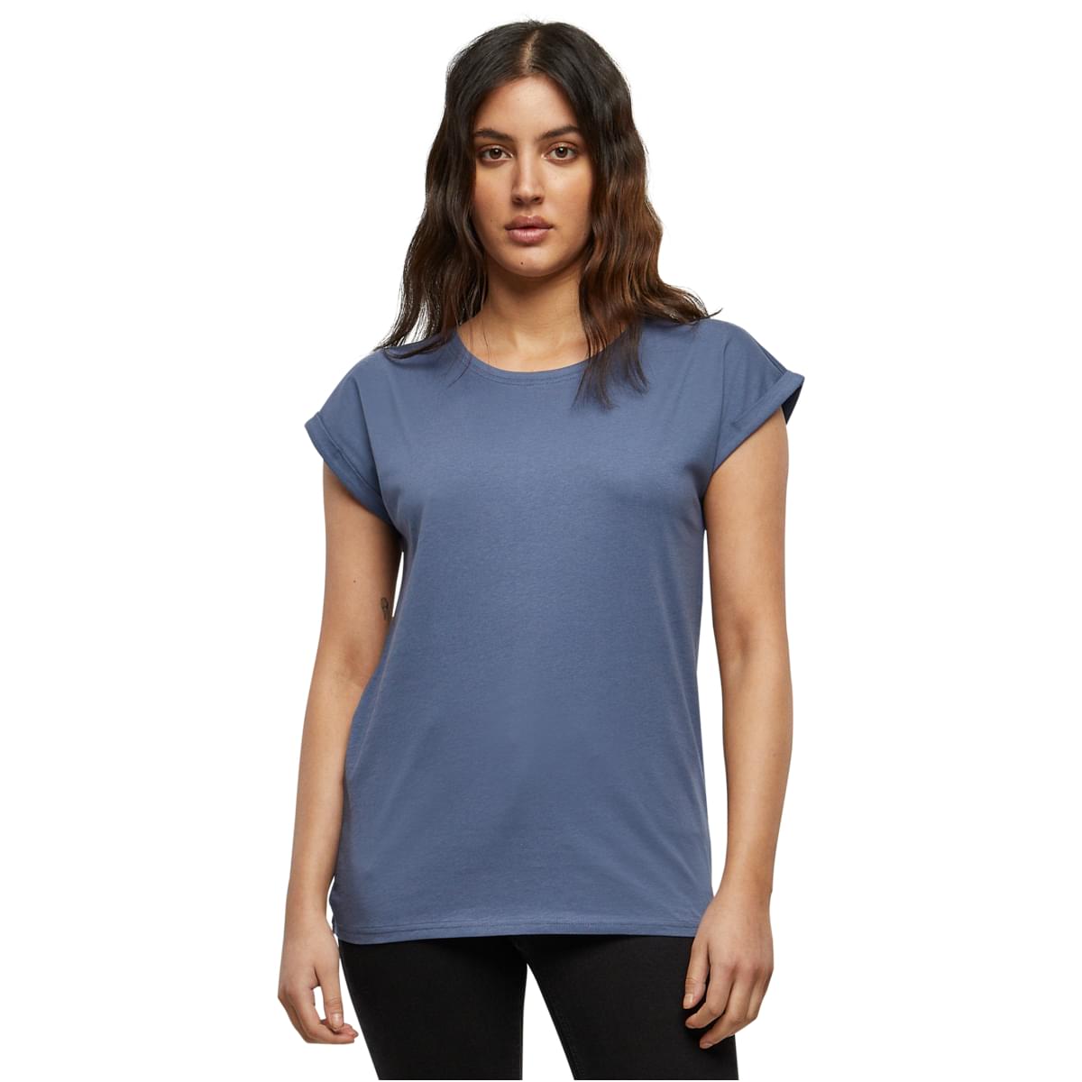 Ladies Extended Shoulder T-Shirt - Wunschmotiv
