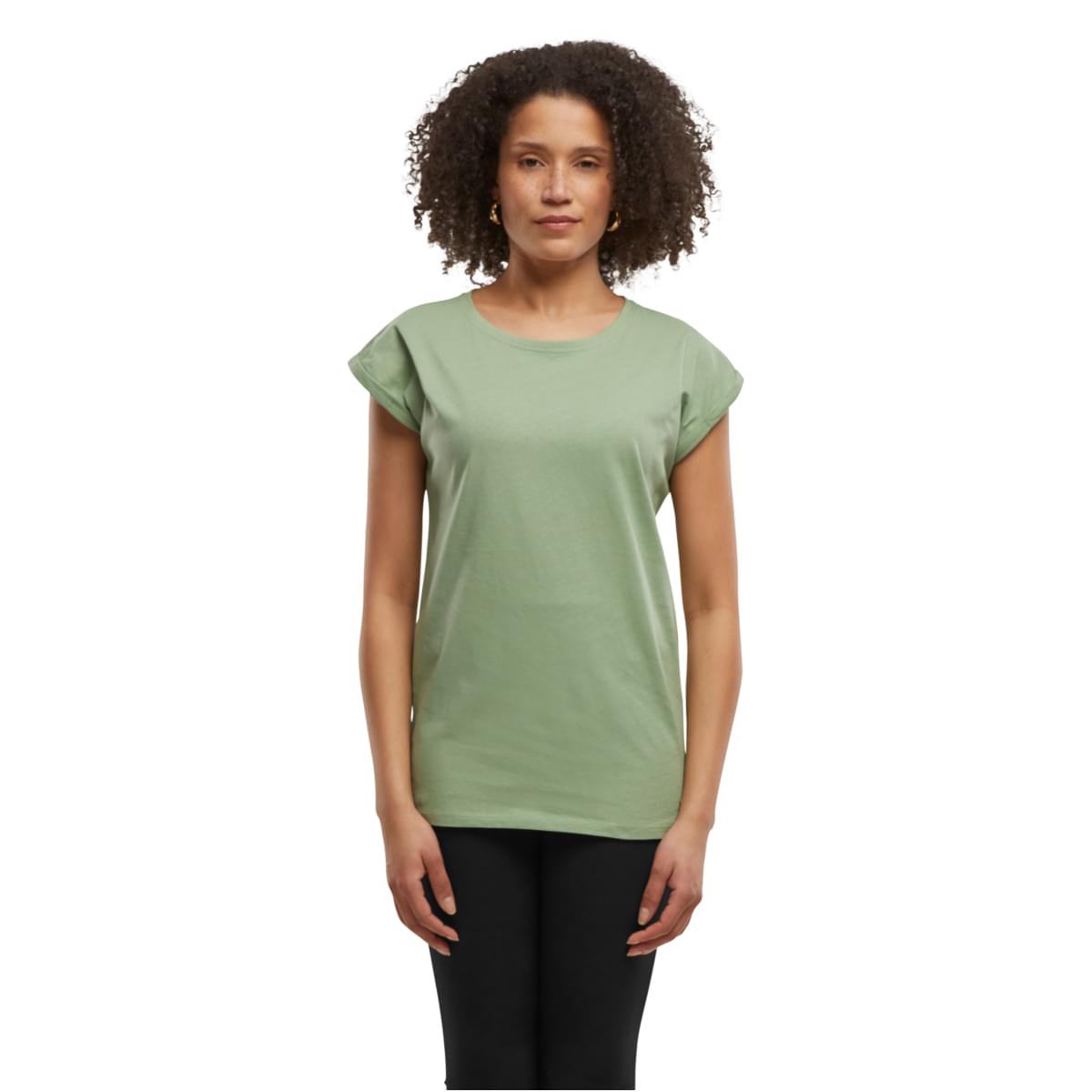 Ladies Extended Shoulder T-Shirt - Wunschmotiv