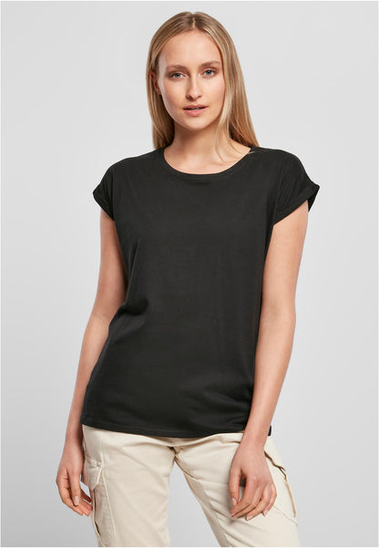 Ladies Extended Shoulder T-Shirt - Wunschmotiv
