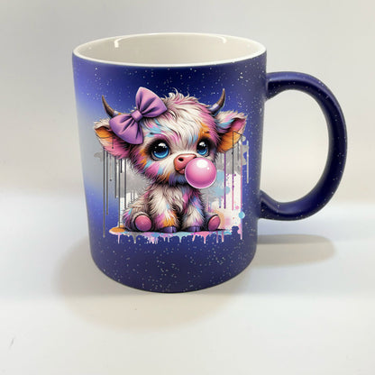 Tasse - Magic Tasse Blau - Bubble Kuh