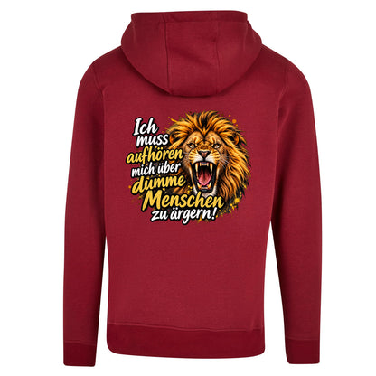 Hoodie Löwe Menschen Statement Unisex