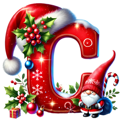 Tasse - Weihnachtstasse Buchstaben A - Z