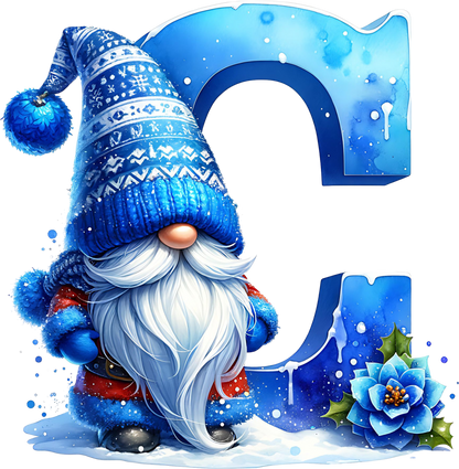 Tasse - Wintertasse Buchstaben A - Z