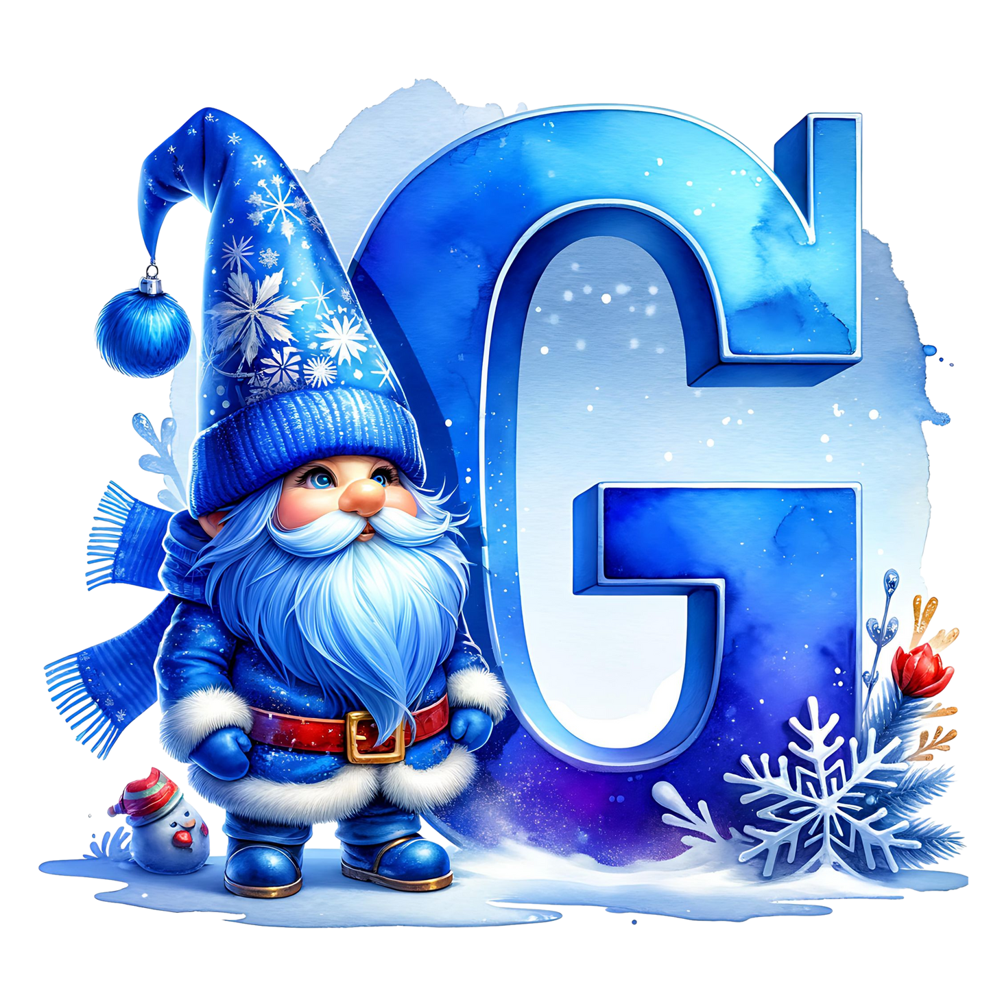 Tasse - Wintertasse Buchstaben A - Z