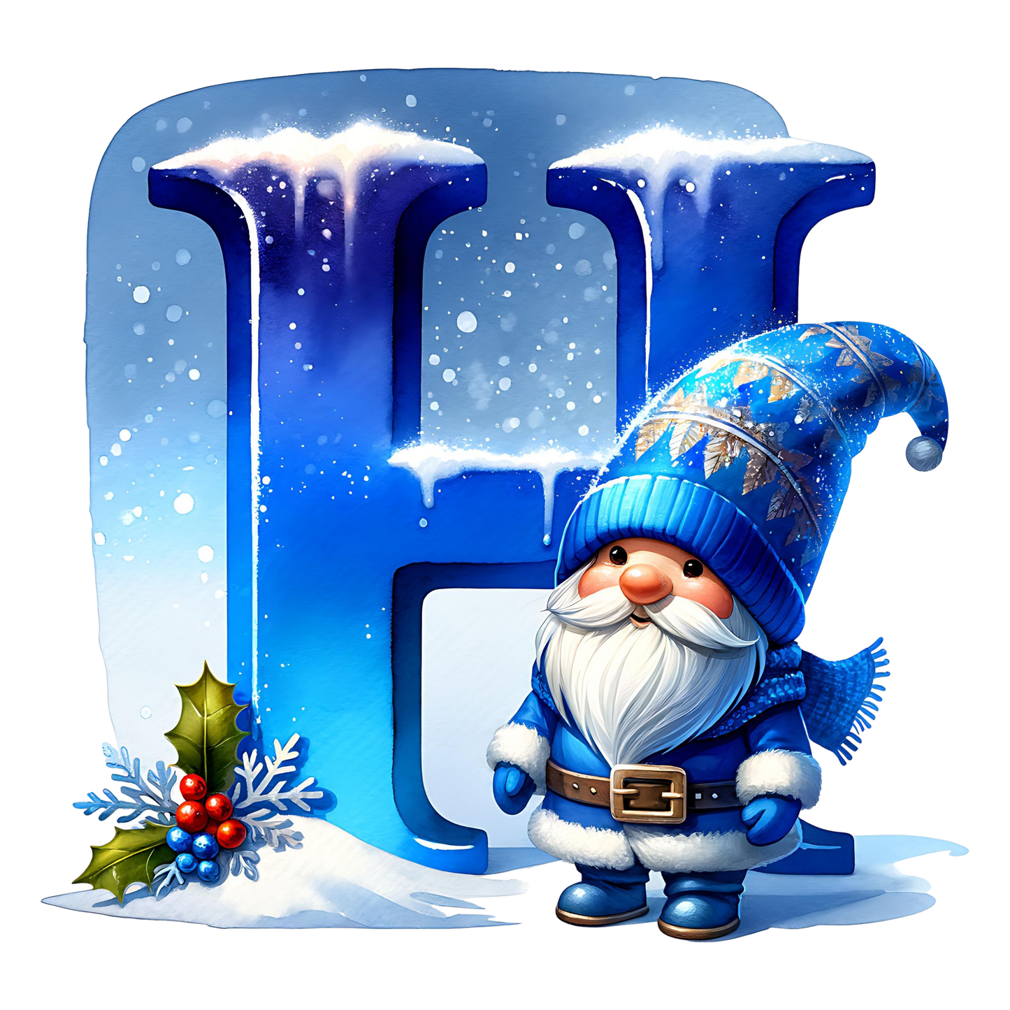 Tasse - Wintertasse Buchstaben A - Z