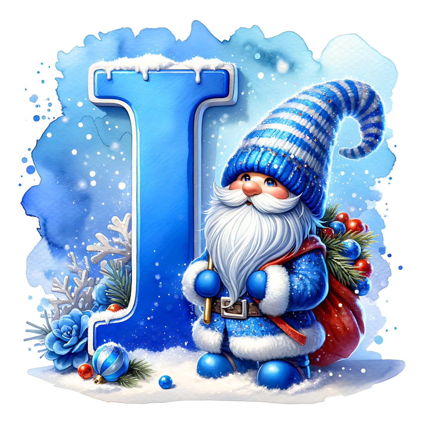 Tasse - Wintertasse Buchstaben A - Z