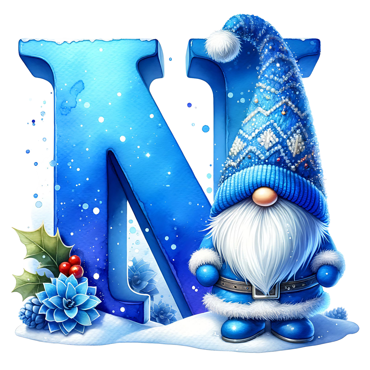 Tasse - Wintertasse Buchstaben A - Z