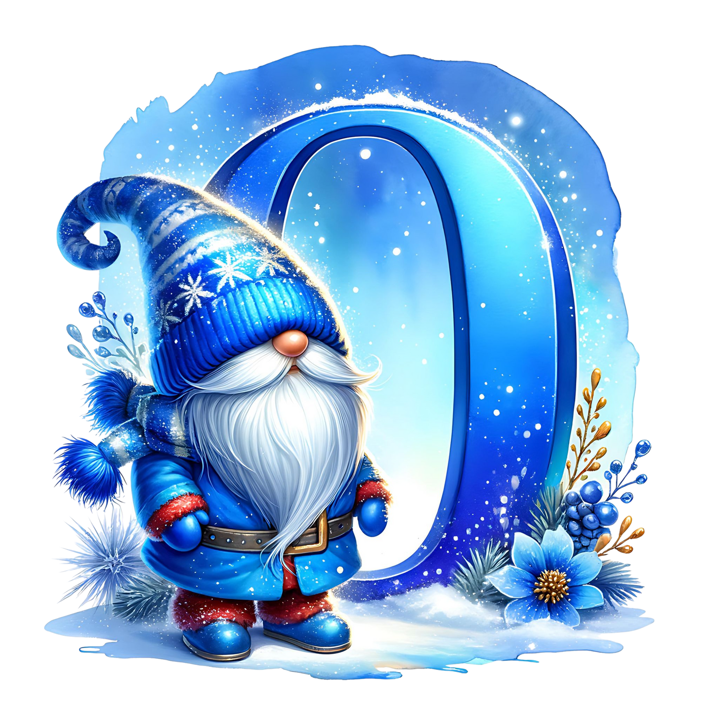 Tasse - Wintertasse Buchstaben A - Z