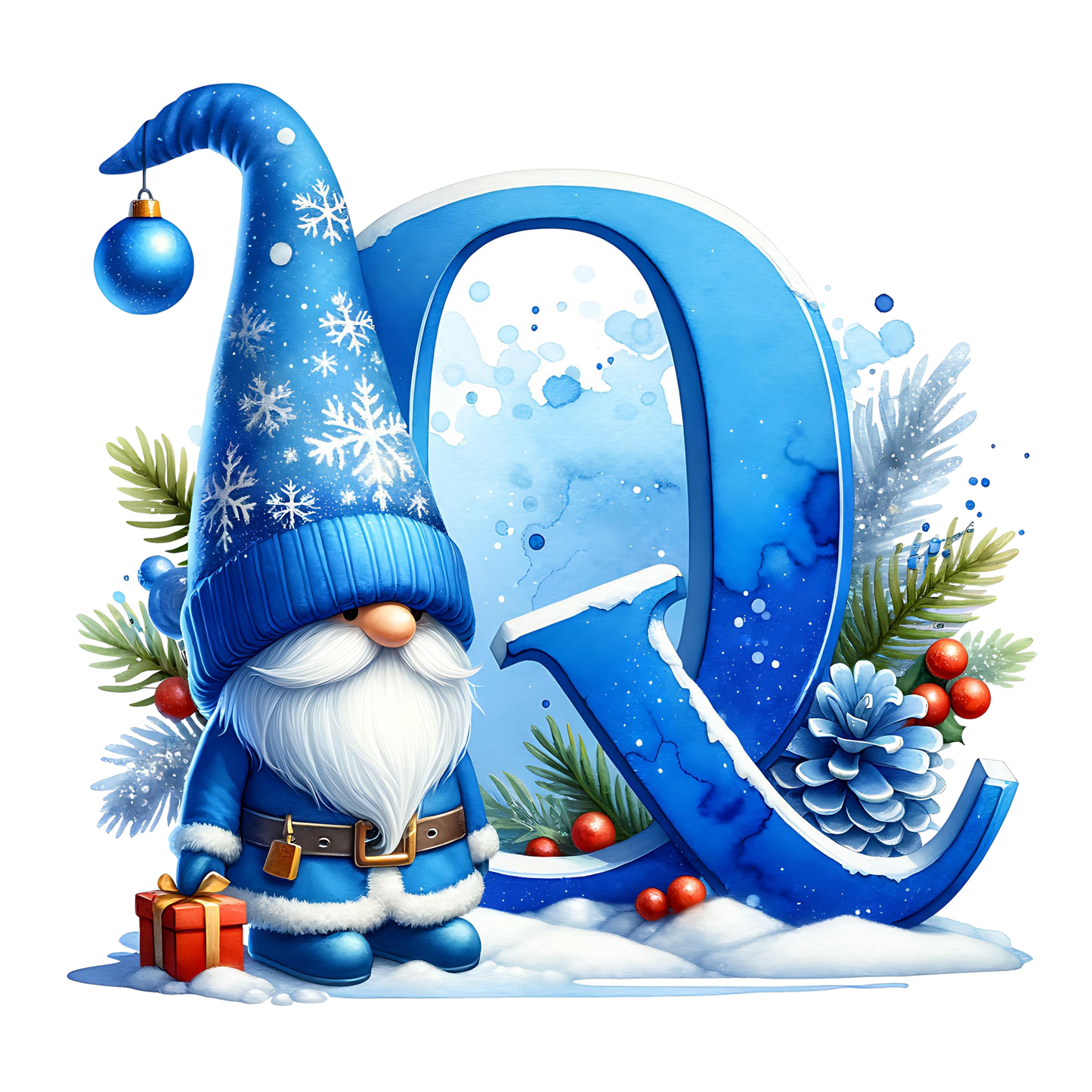 Tasse - Wintertasse Buchstaben A - Z