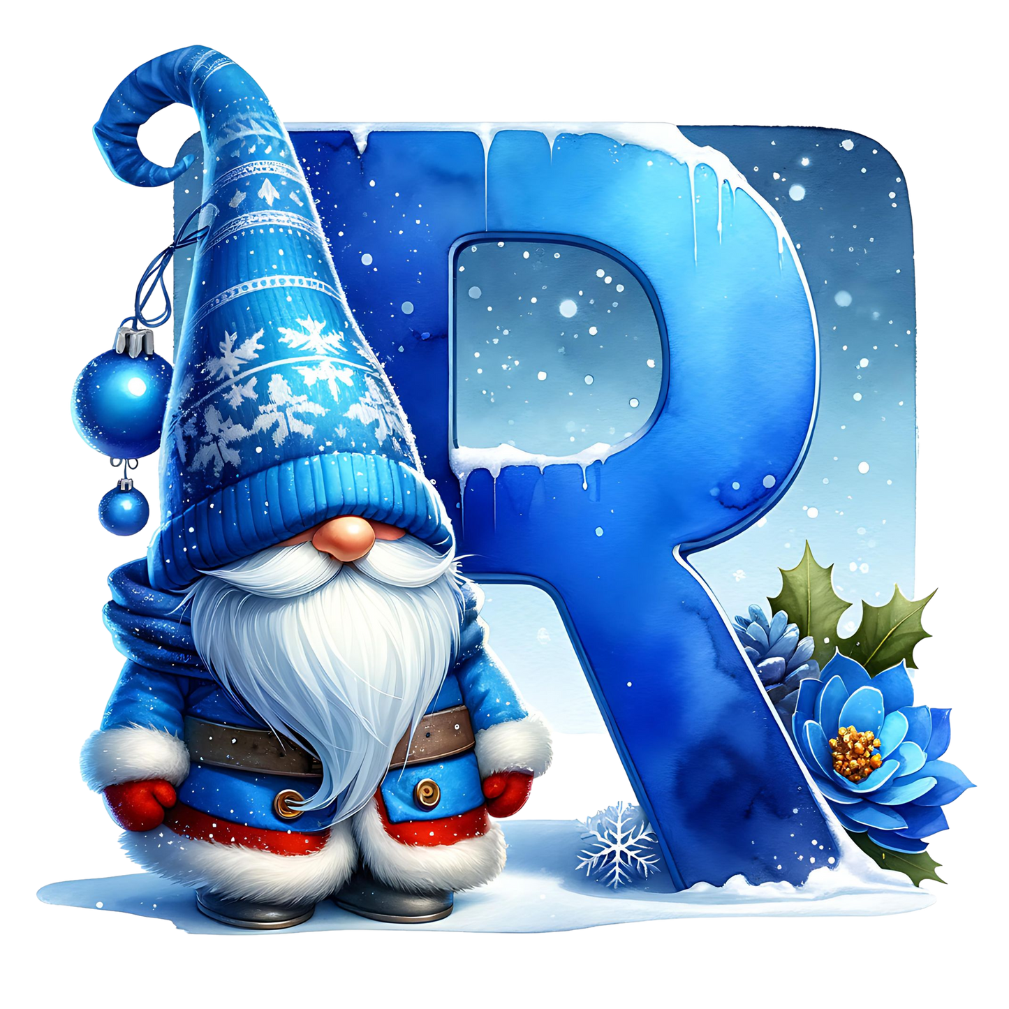 Tasse - Wintertasse Buchstaben A - Z