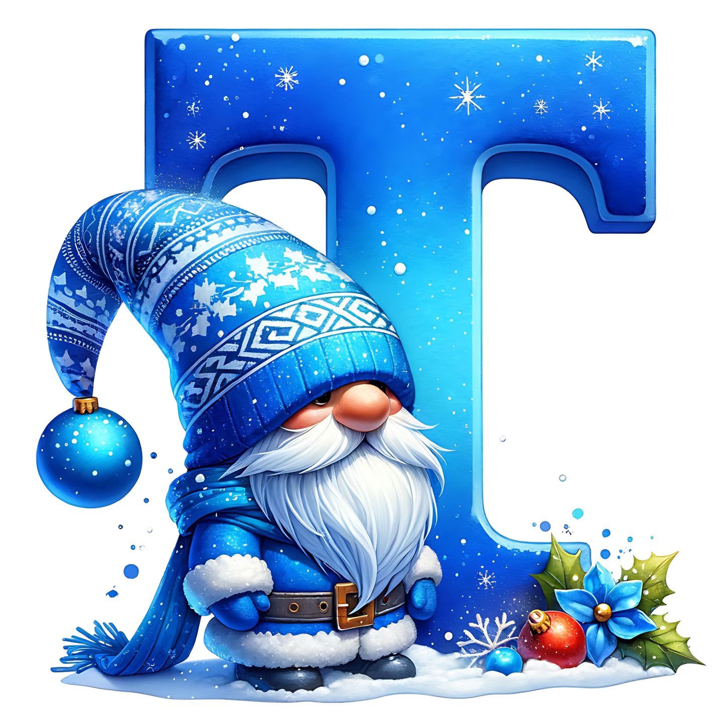 Tasse - Wintertasse Buchstaben A - Z