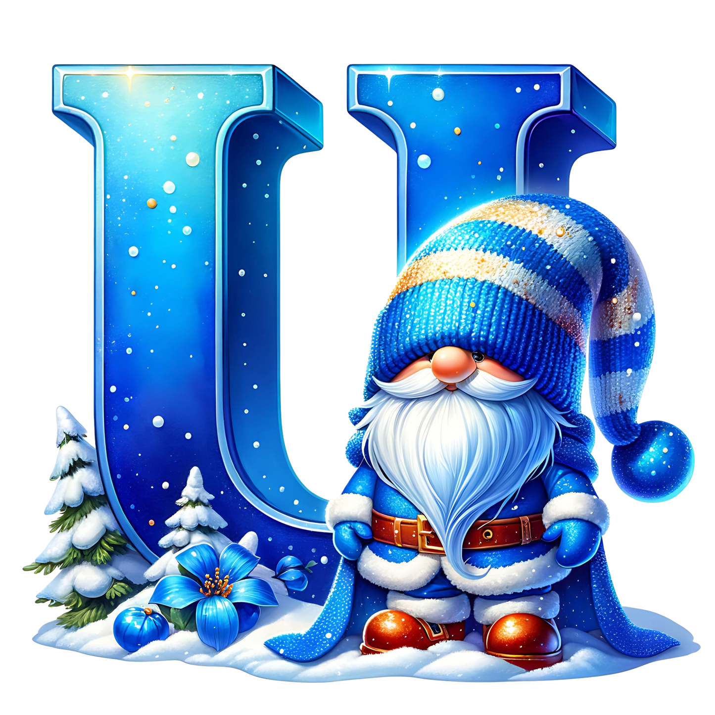 Tasse - Wintertasse Buchstaben A - Z