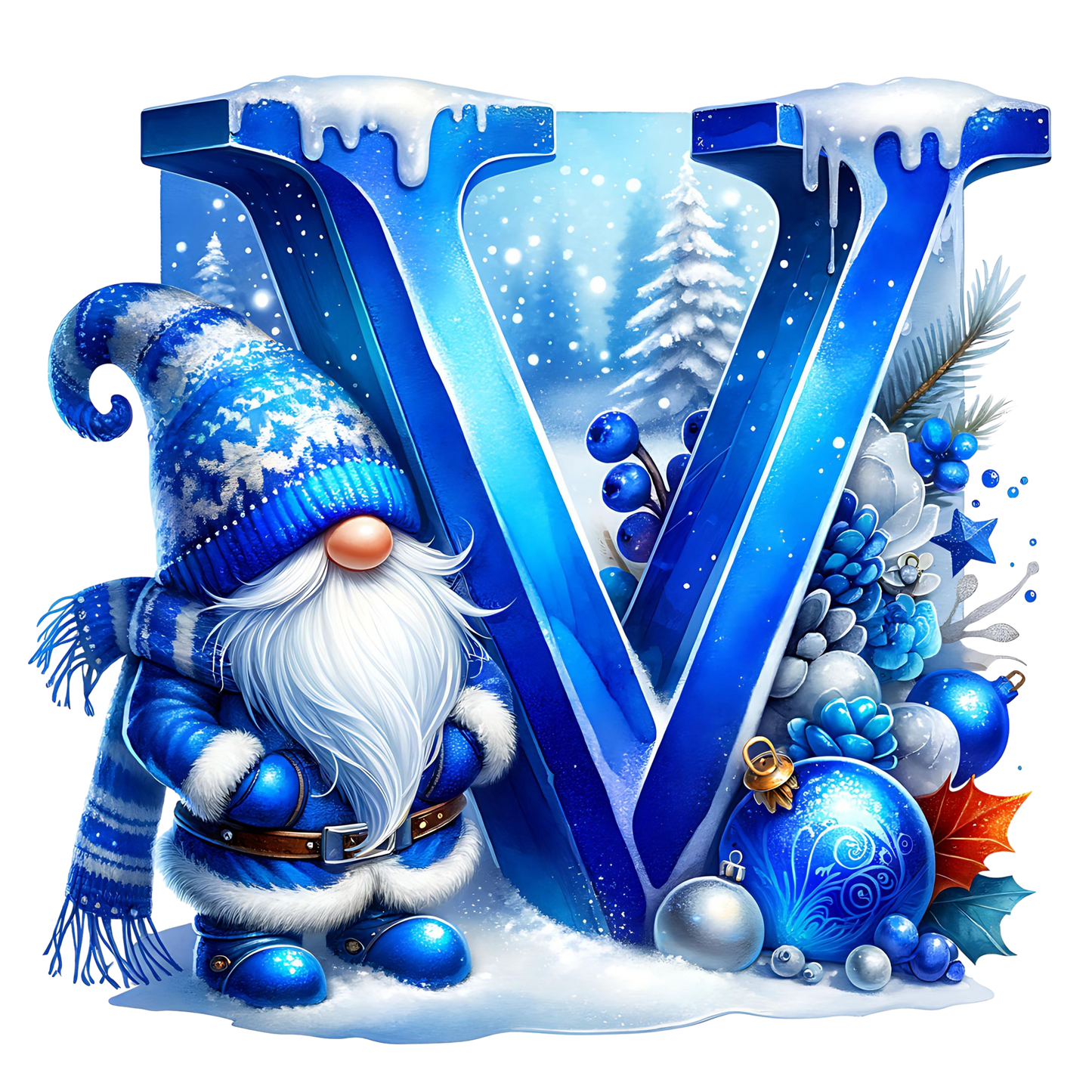 Tasse - Wintertasse Buchstaben A - Z