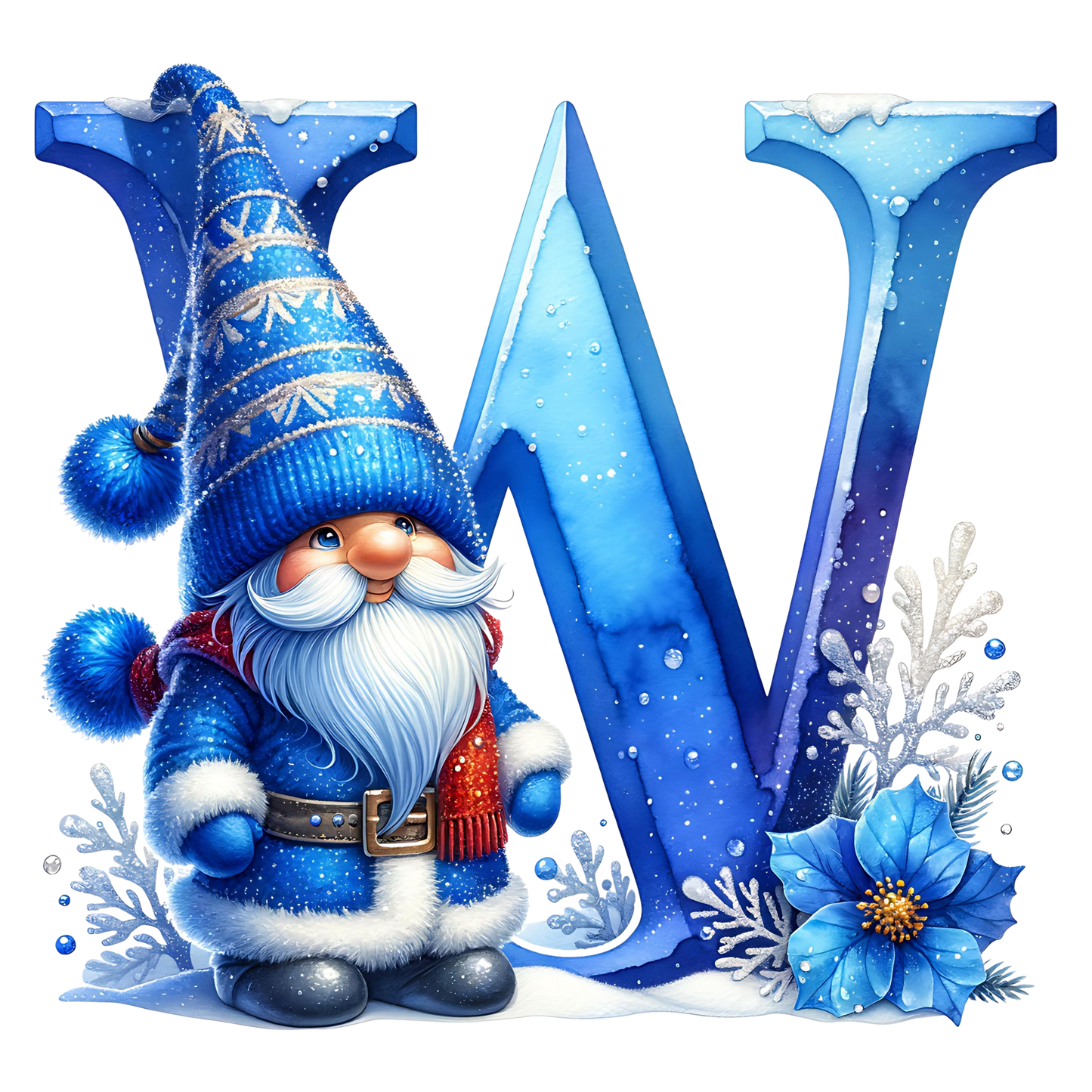 Tasse - Wintertasse Buchstaben A - Z