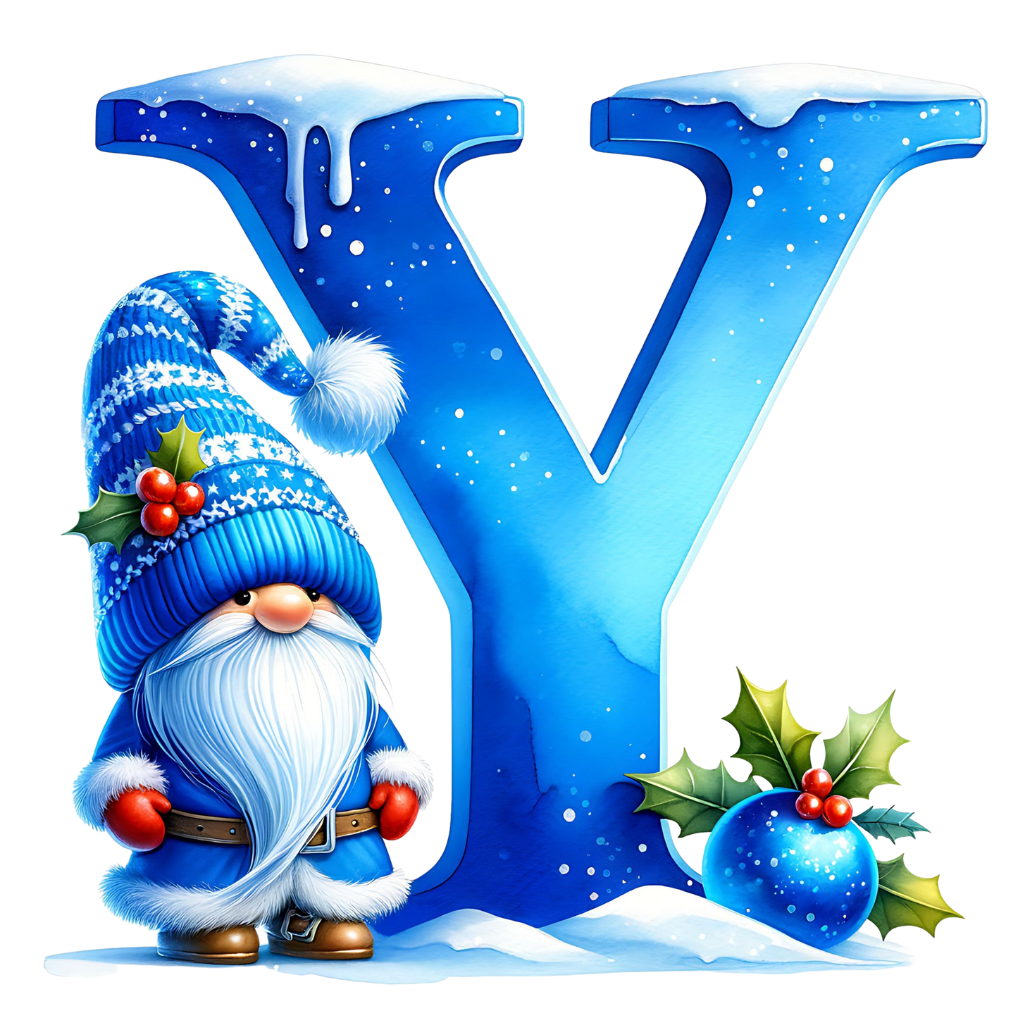 Tasse - Wintertasse Buchstaben A - Z